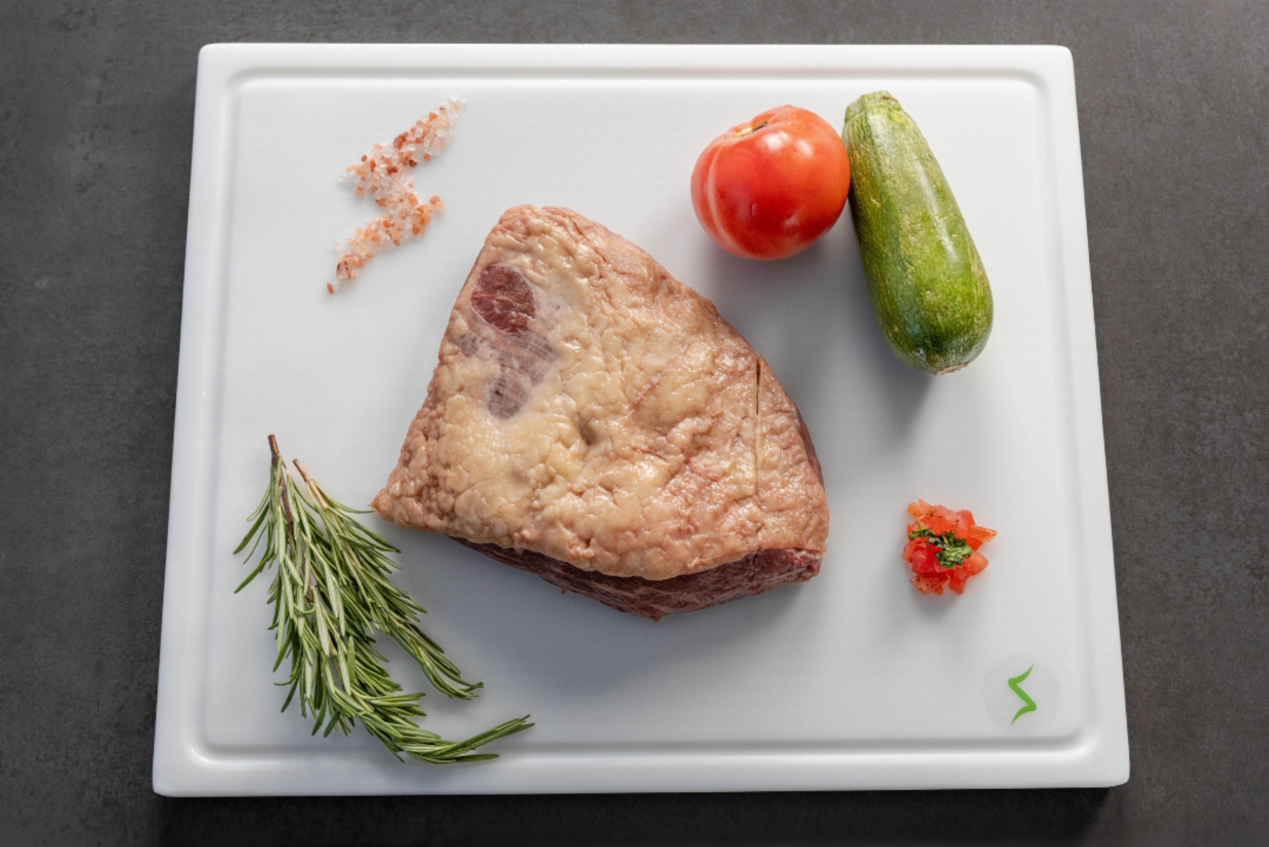 Professional Meat Cutting Board for BBQ - Heavy Duty HDPE with Deep Juice Groove - PolySlice